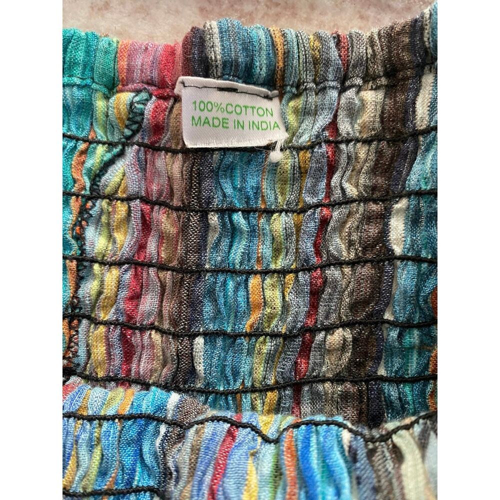 Vintage Colorful Harem Boho Gypsy Granola Pants - Picture 5 of 7